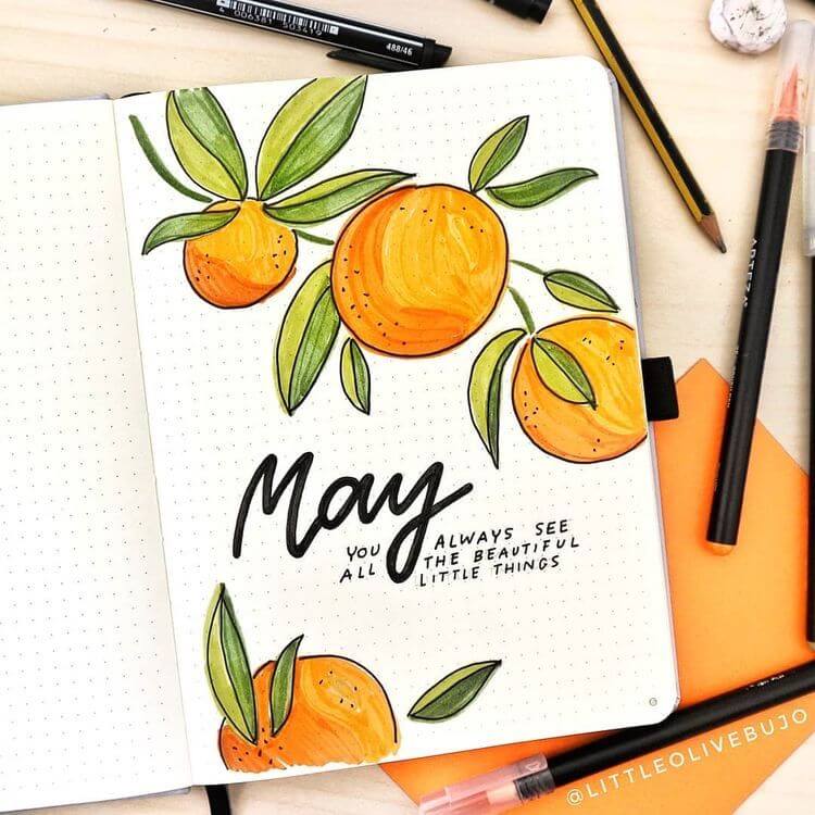 May bullet journal ideas