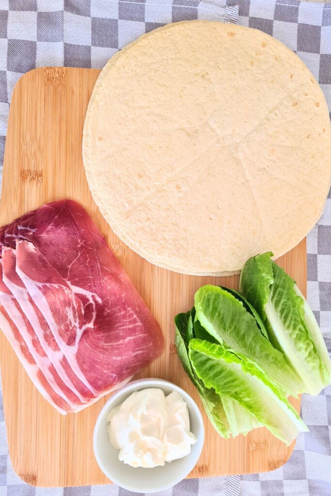 ham tortilla pinwheels recipe