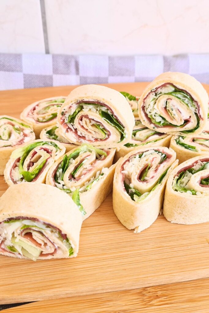 ham tortilla pinwheels recipe