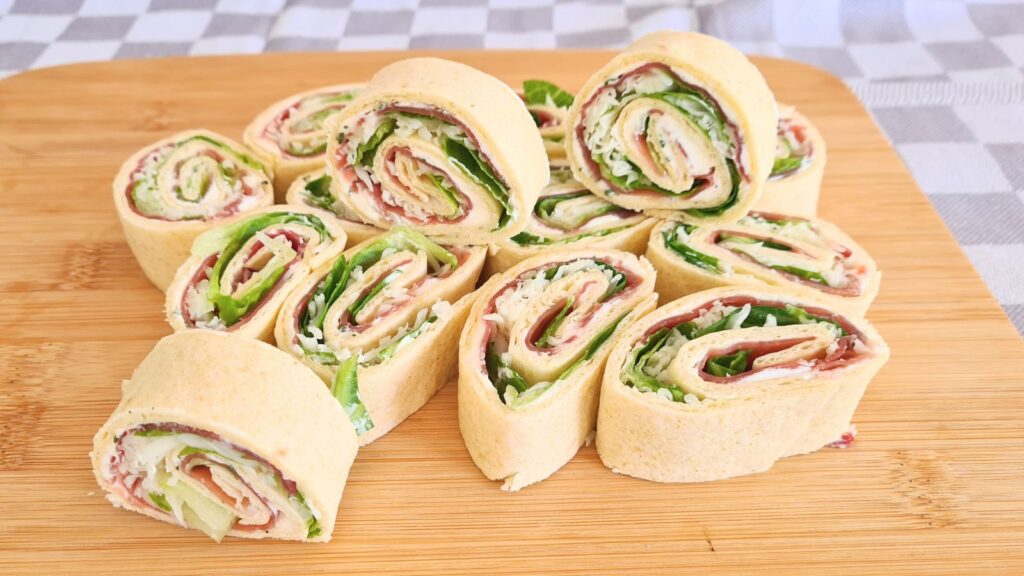 ham tortilla pinwheels recipe
