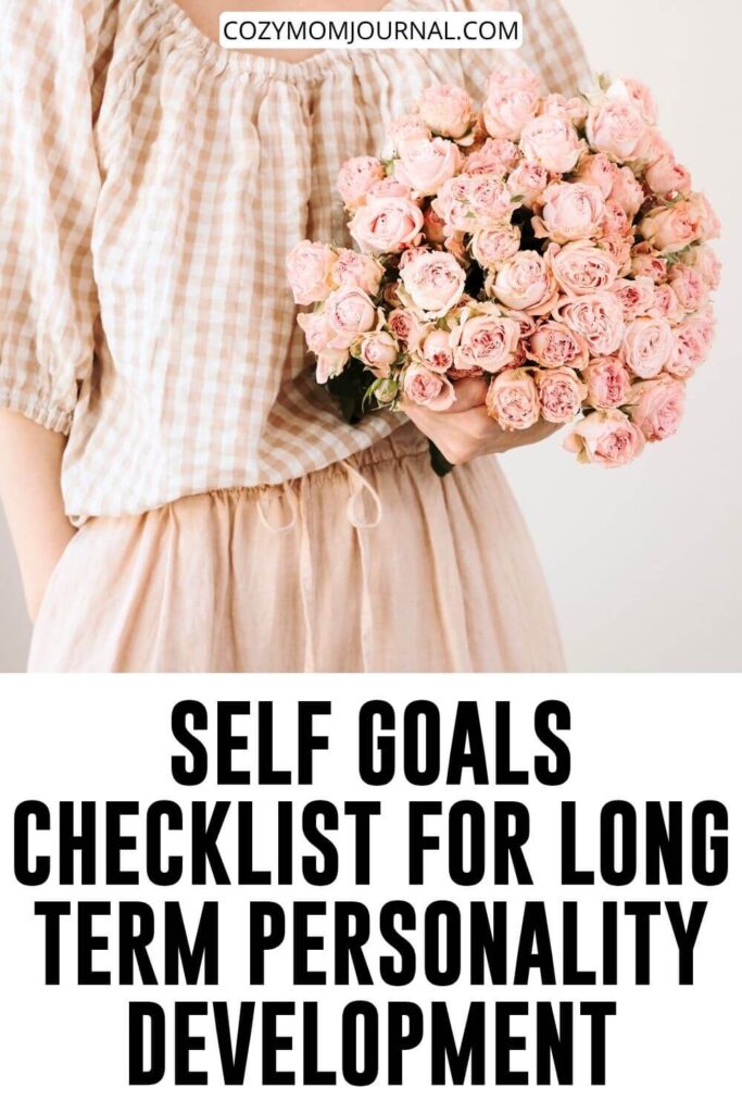 self goals checklist
