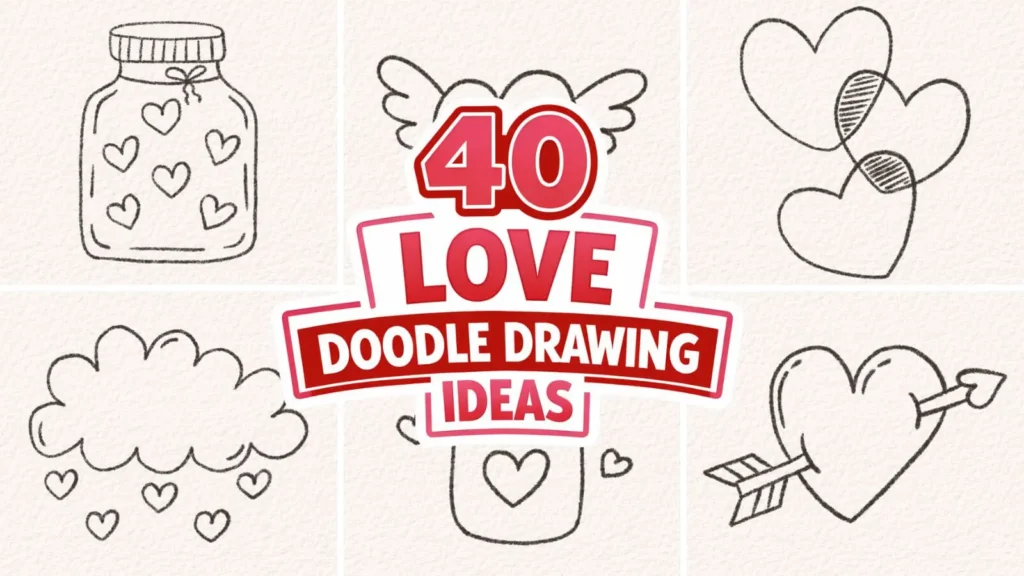 love doodle drawing ideas