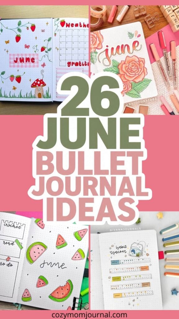 June Bullet Journal Ideas