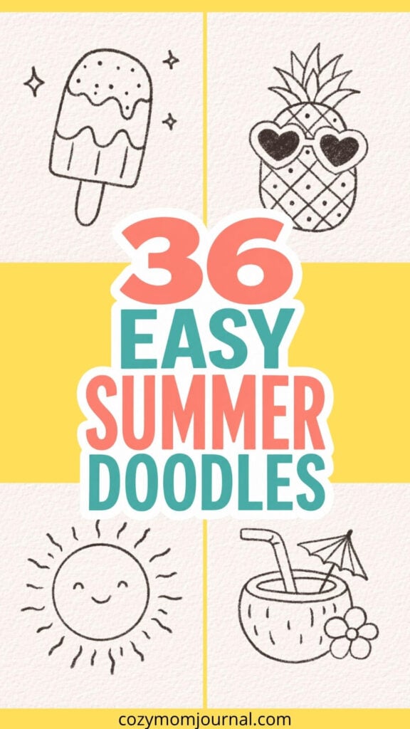 easy summer doodles
