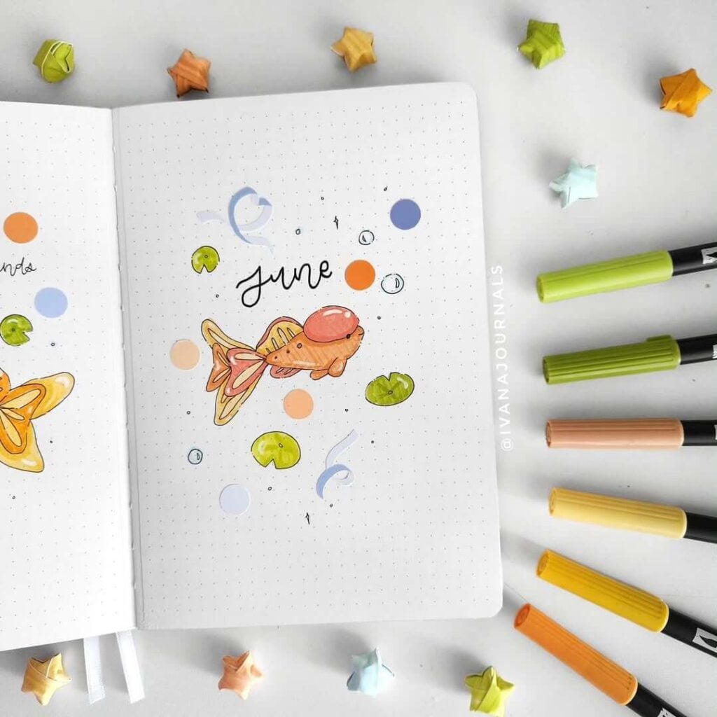 June Bullet Journal Ideas