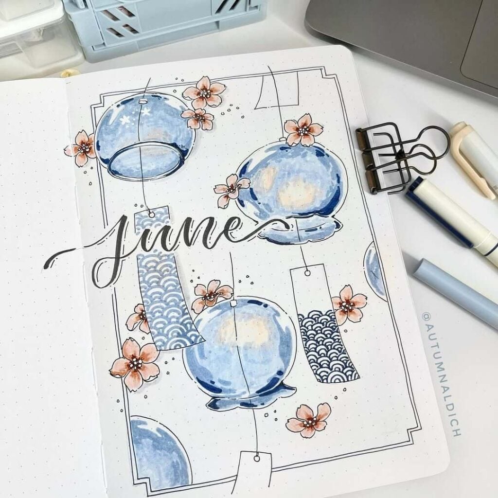 June Bullet Journal Ideas