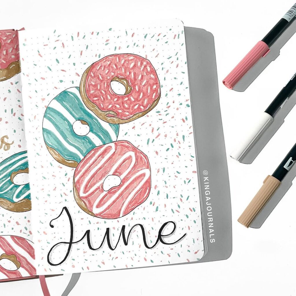 June Bullet Journal Ideas
