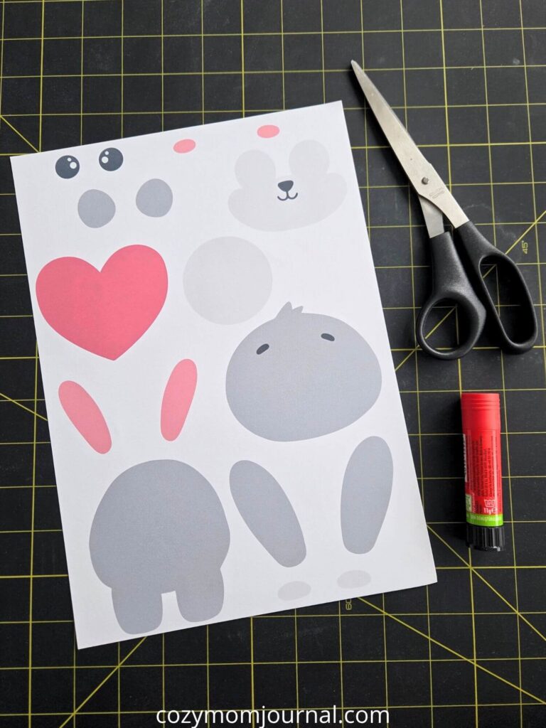 paper bunny craft