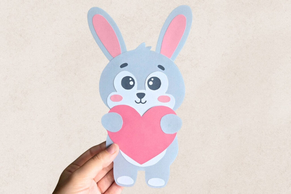 paper bunny craft