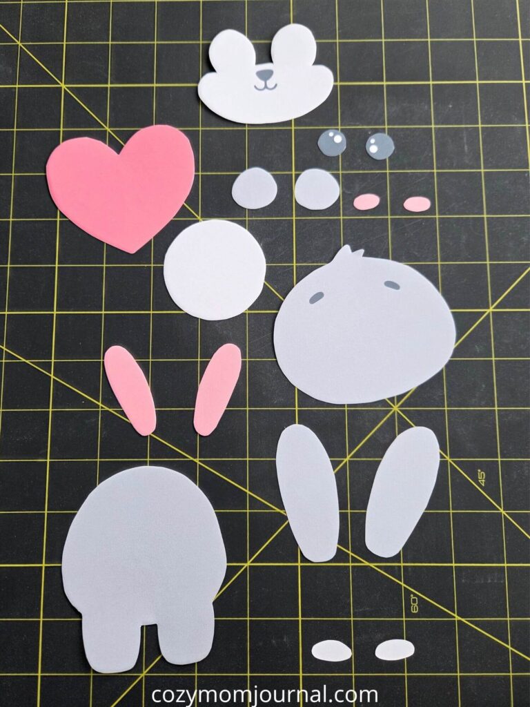 paper bunny craft