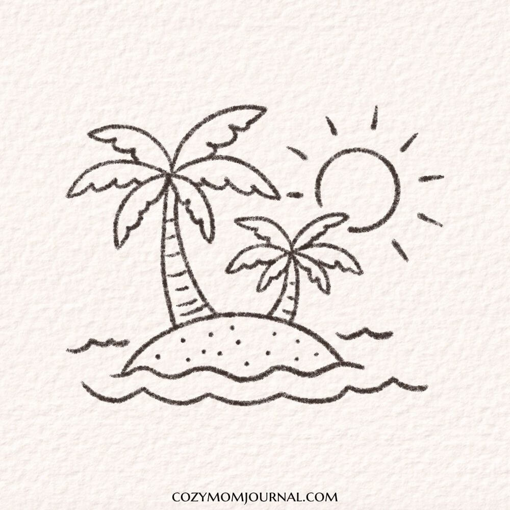 easy summer doodles