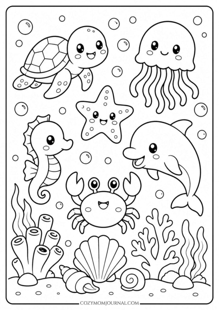 summer coloring pages