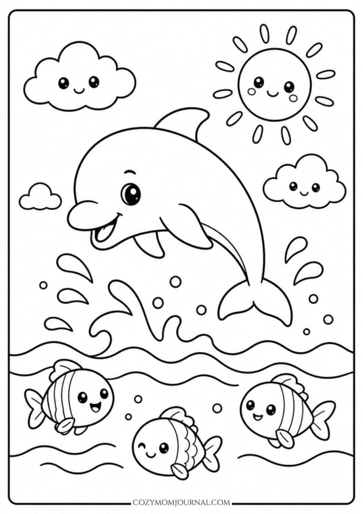 summer coloring pages