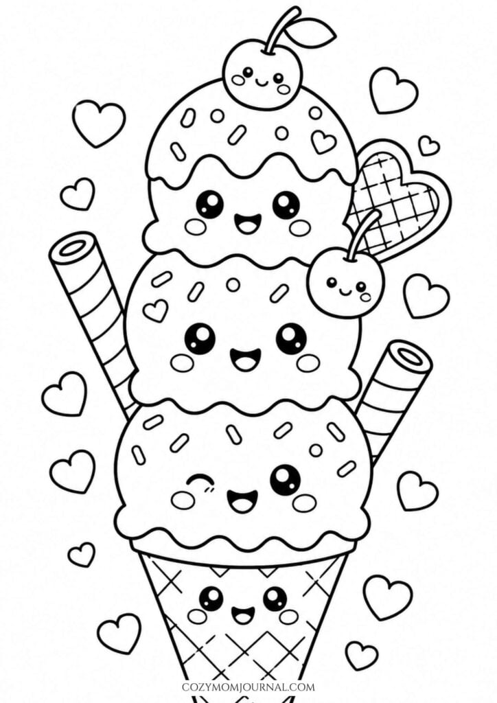 summer coloring pages