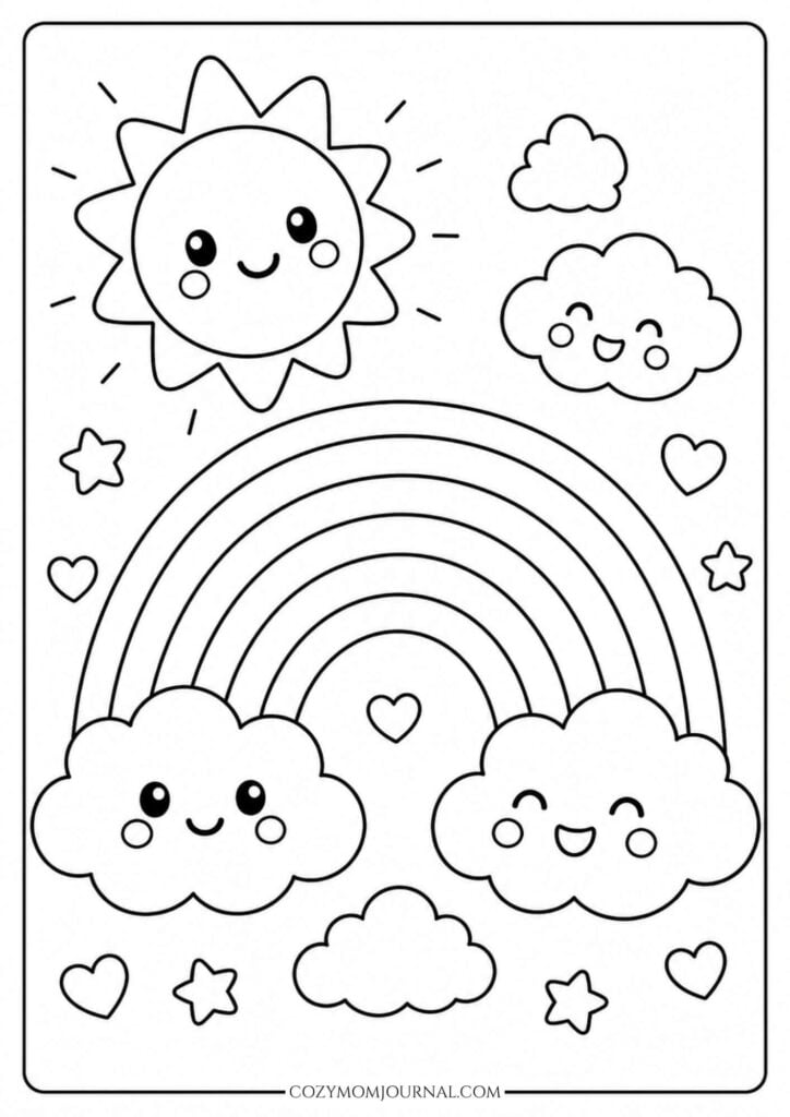 summer coloring pages