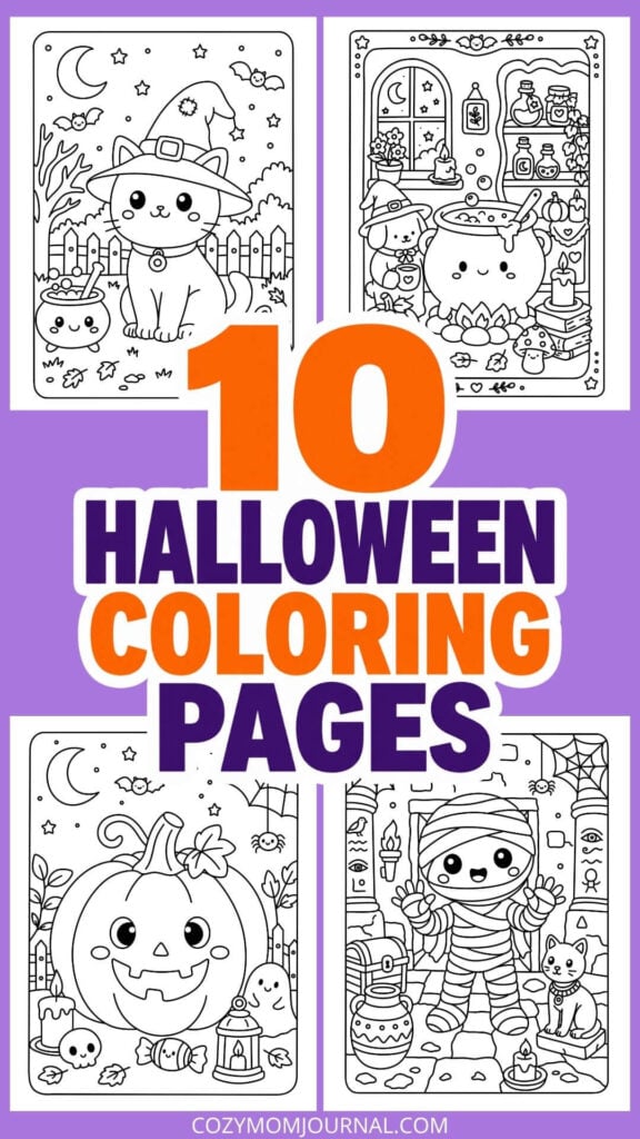 Halloween coloring pages
