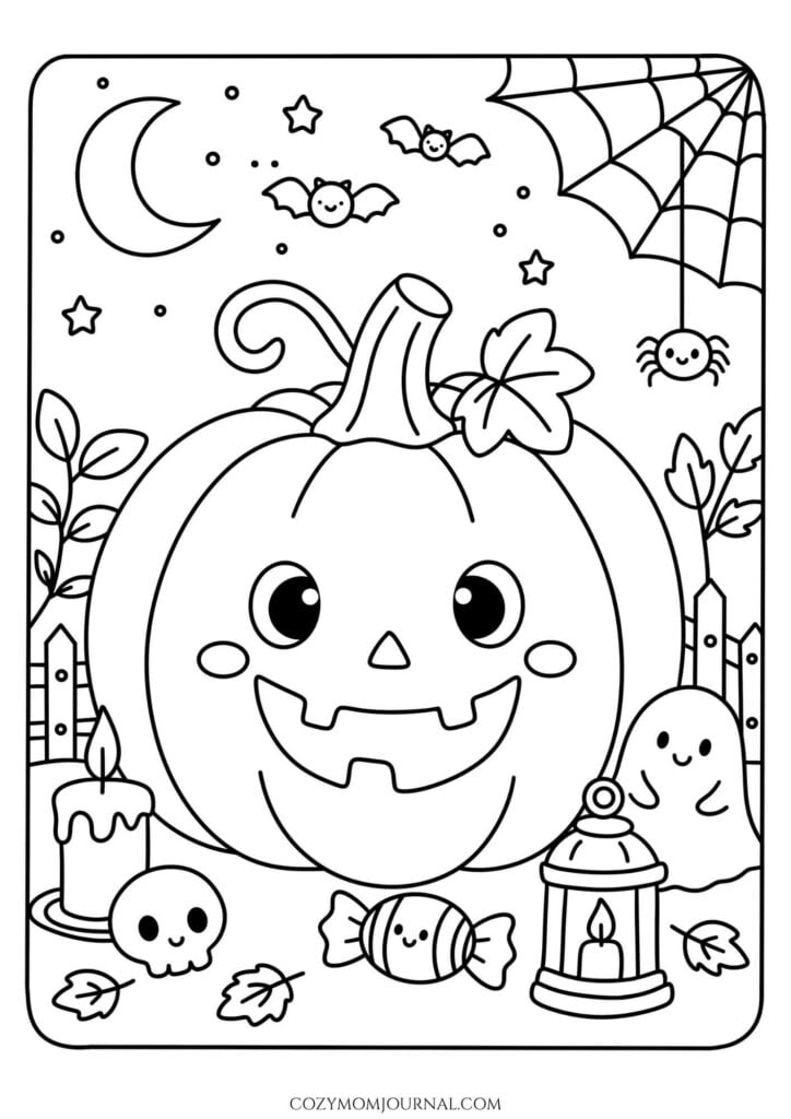 Halloween coloring pages