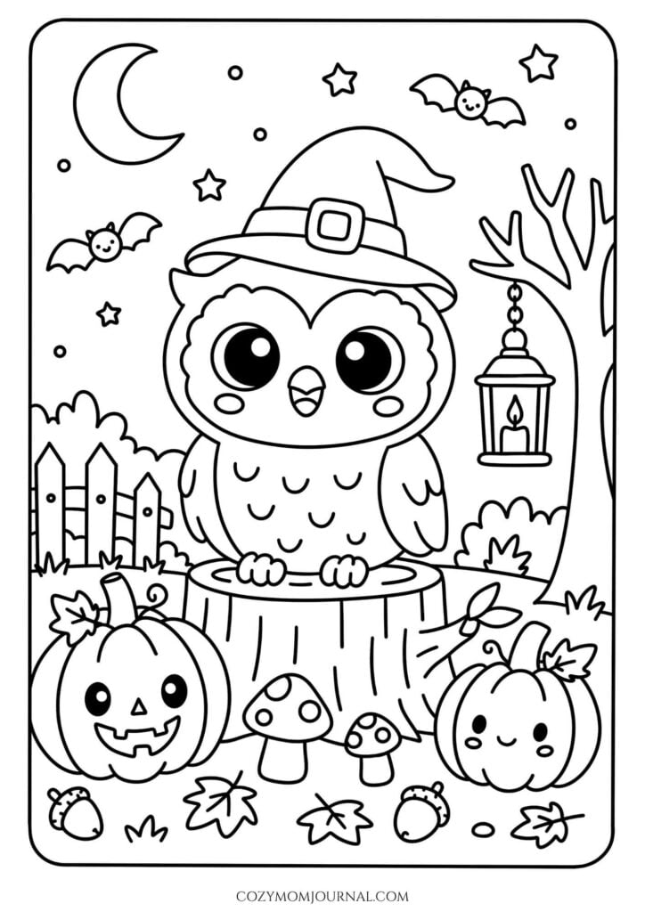 Halloween coloring pages