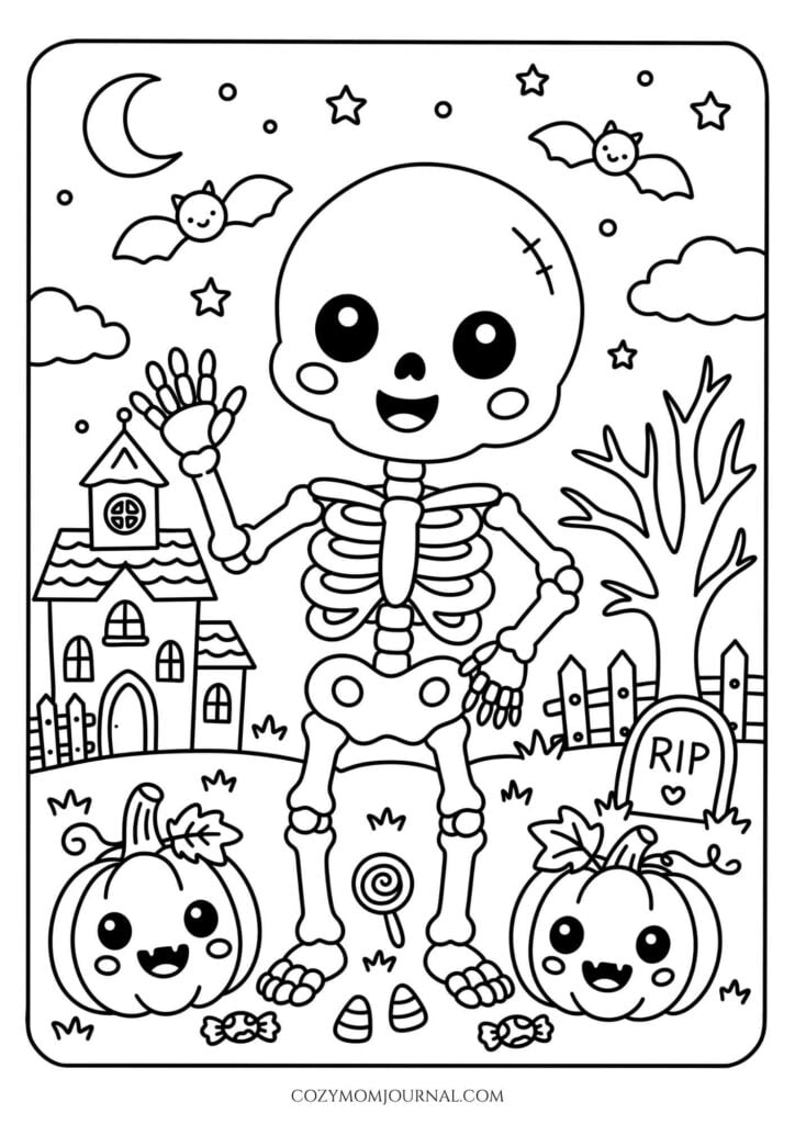 Halloween coloring pages