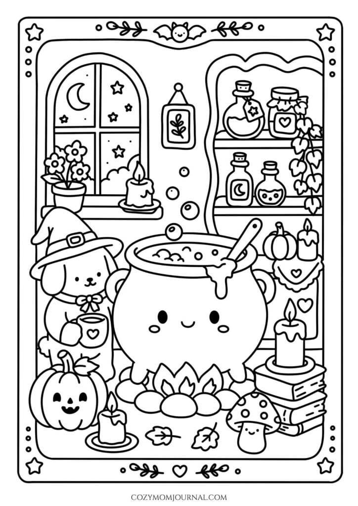 Halloween coloring pages