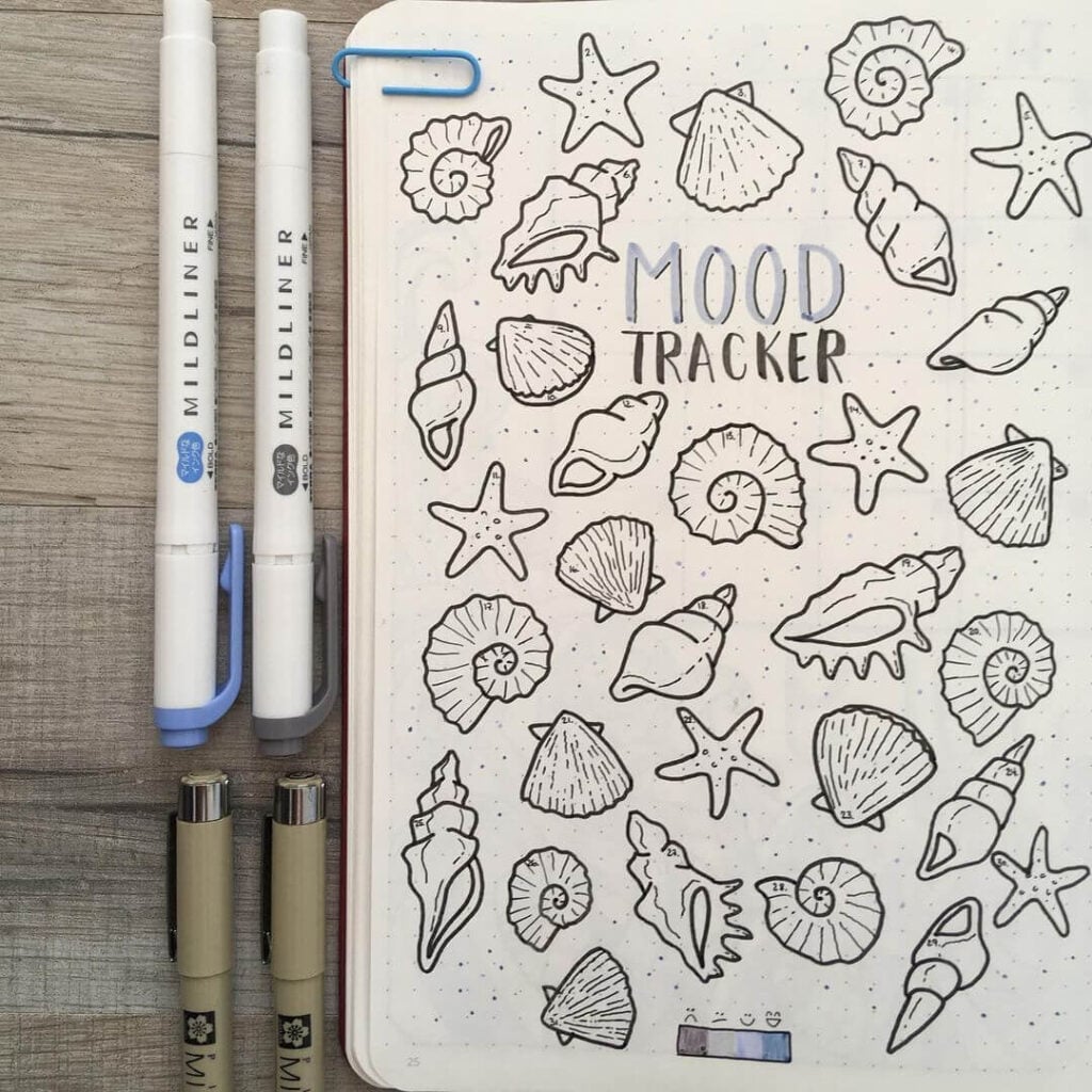 August bullet journal ideas