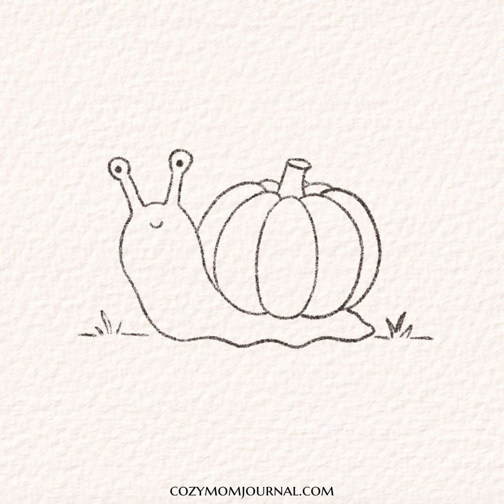 pumpkin doodle drawing ideas