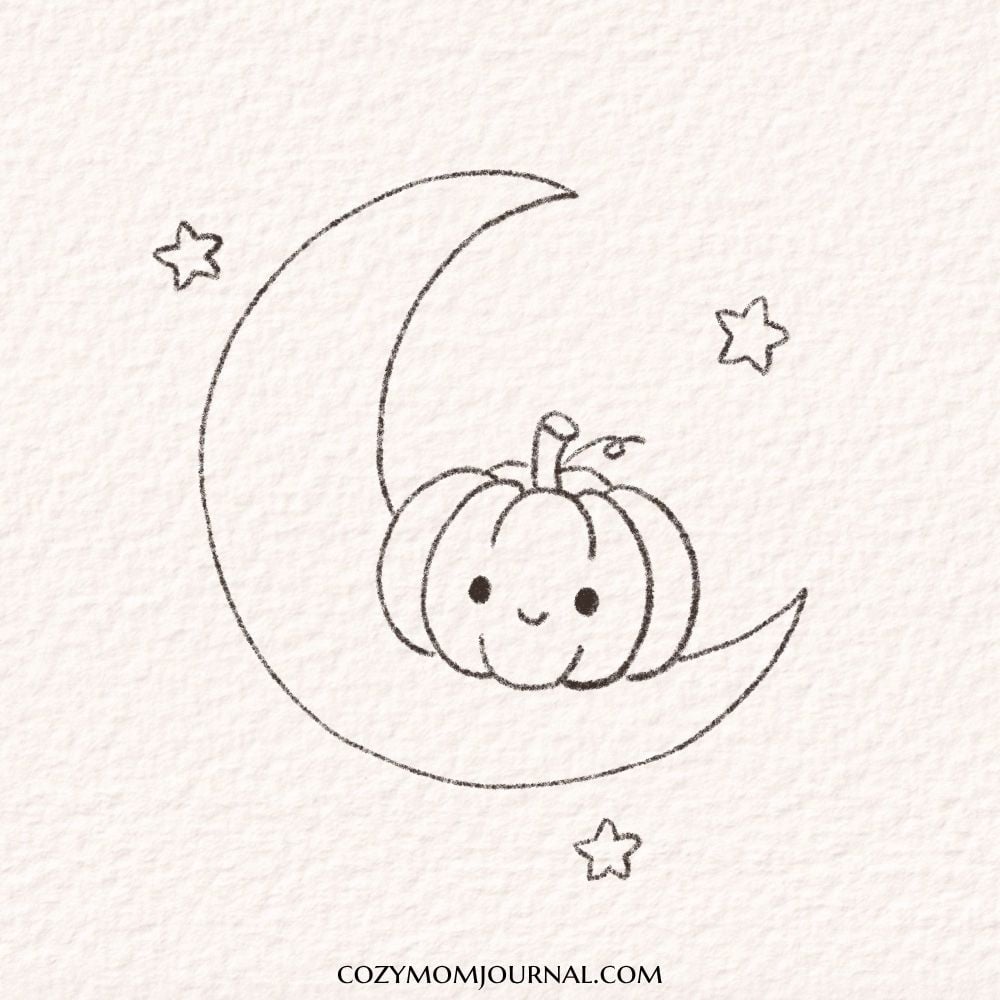 pumpkin doodle drawing ideas