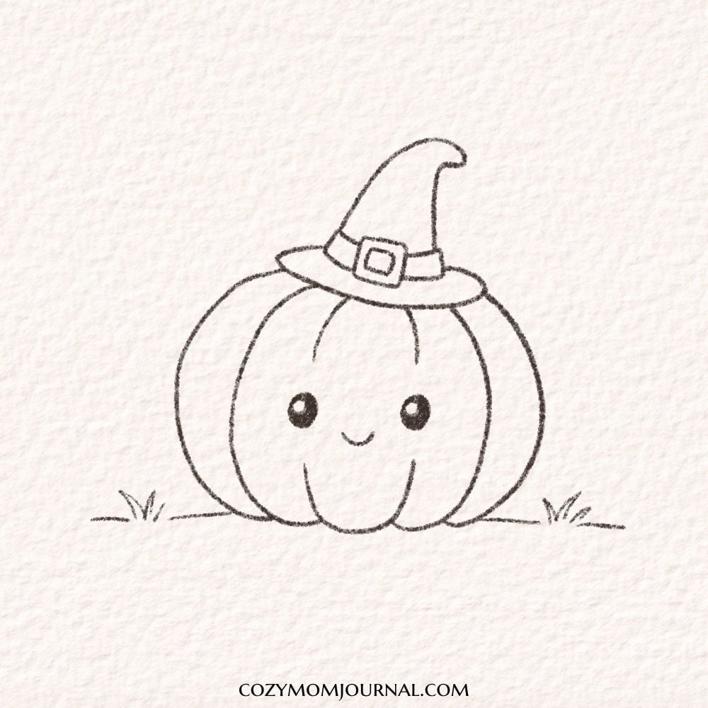 pumpkin doodle drawing ideas