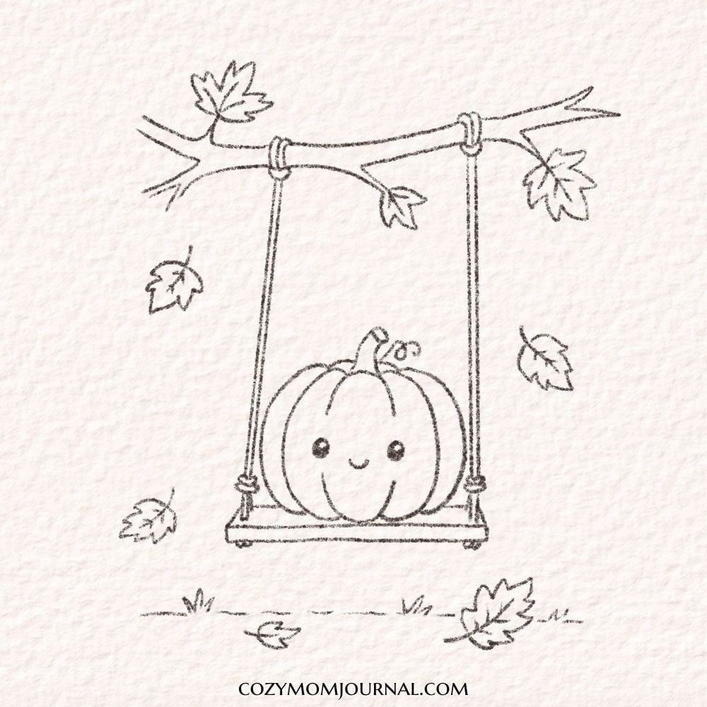 pumpkin doodle drawing ideas