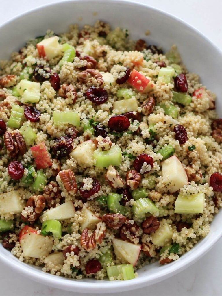 Apple Cranberry Quinoa Salad