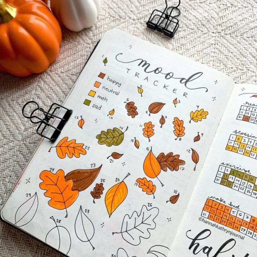 September bullet journal ideas