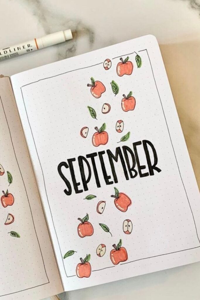 September bullet journal ideas
