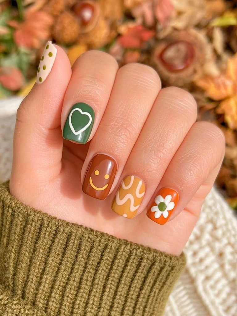 Fall nail designs