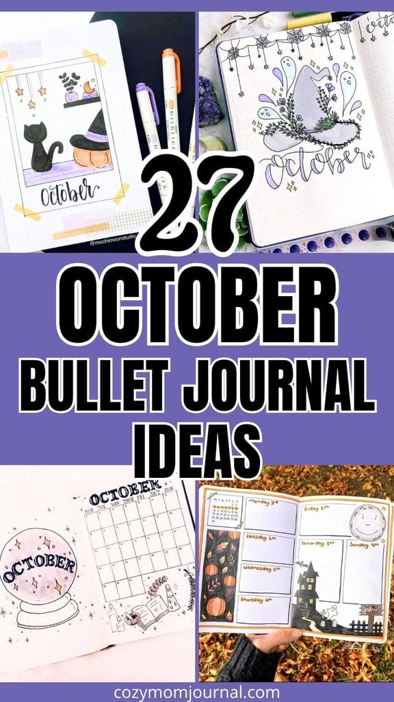 October bullet journal ideas