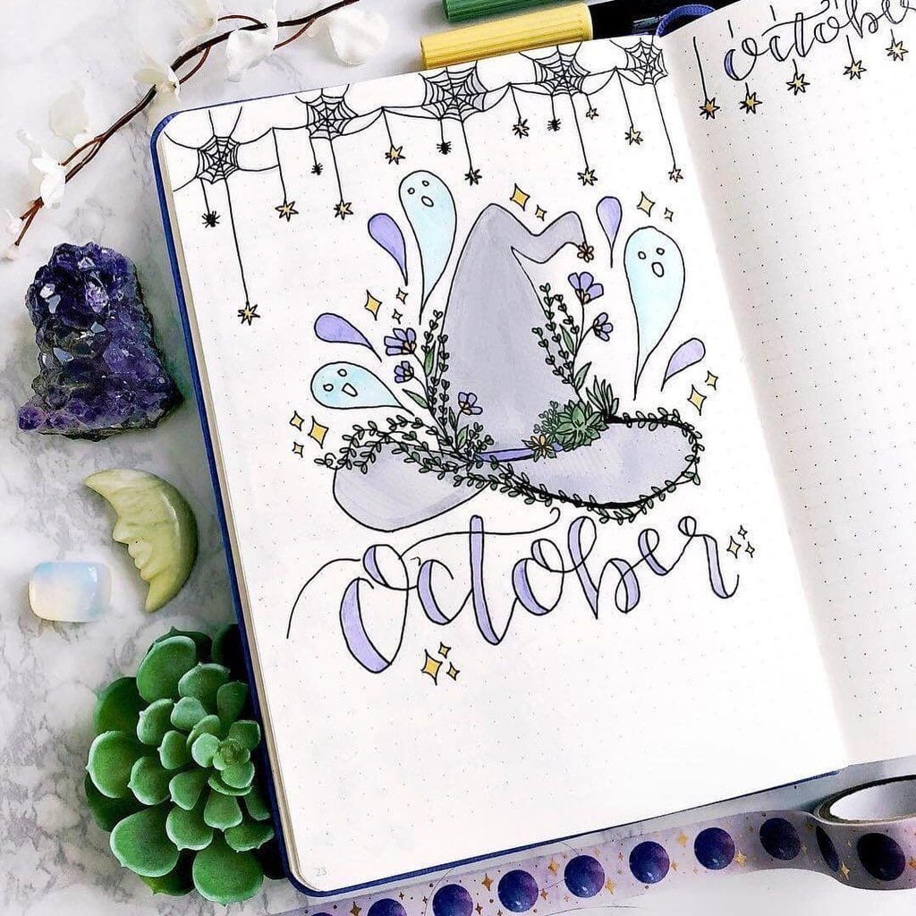 October bullet journal ideas