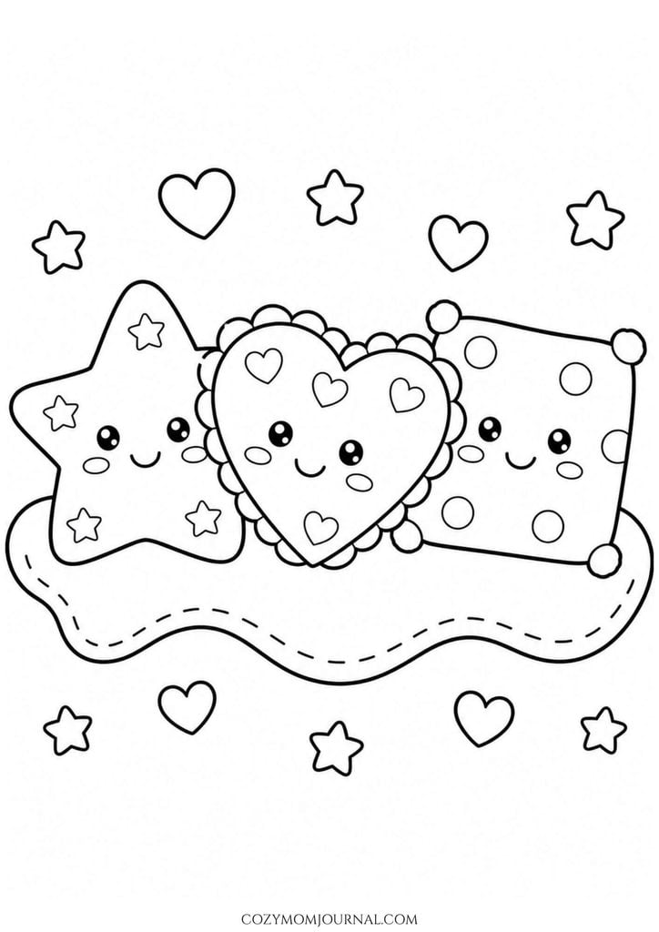 cute cozy coloring pages