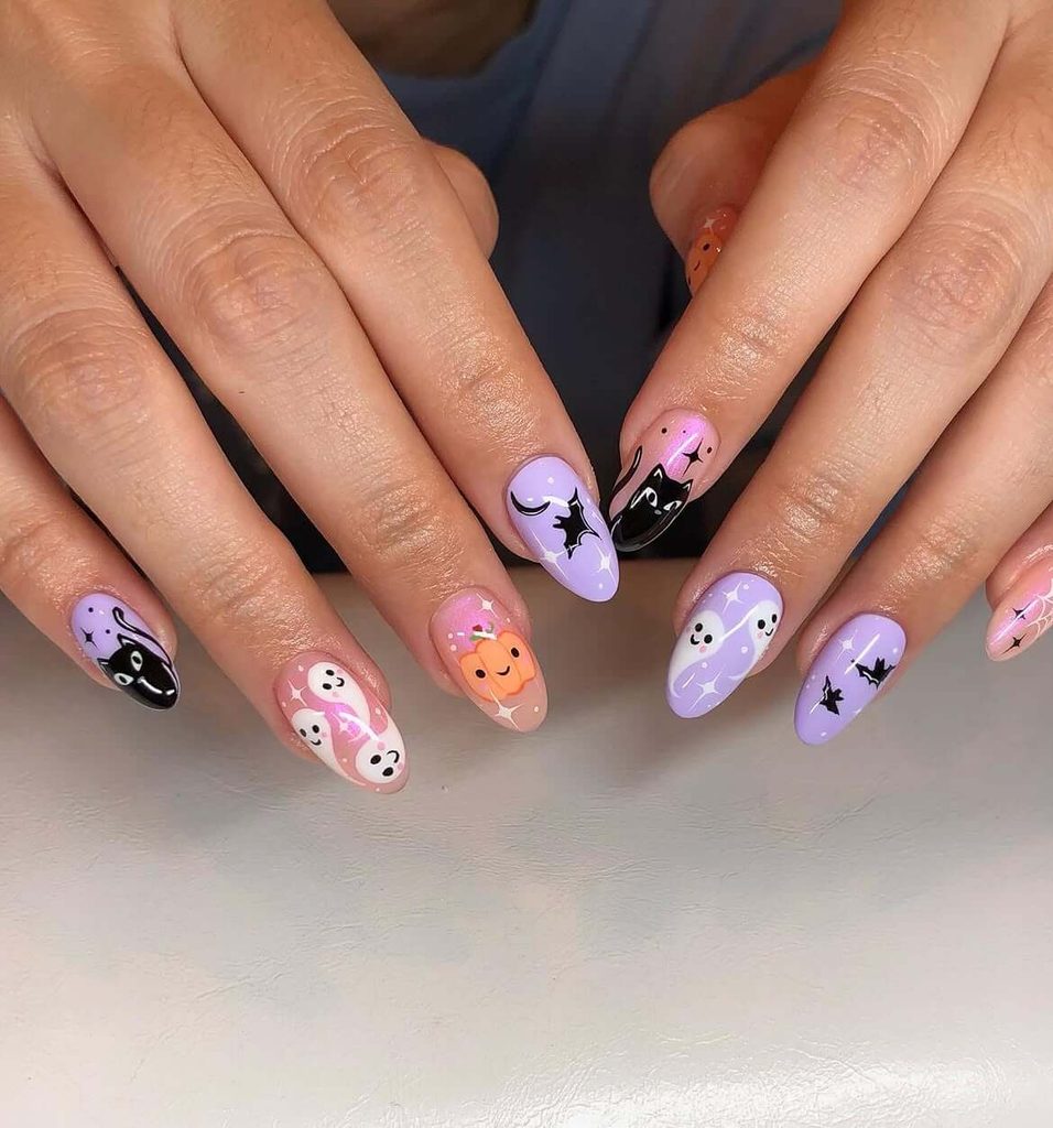 Halloween nails