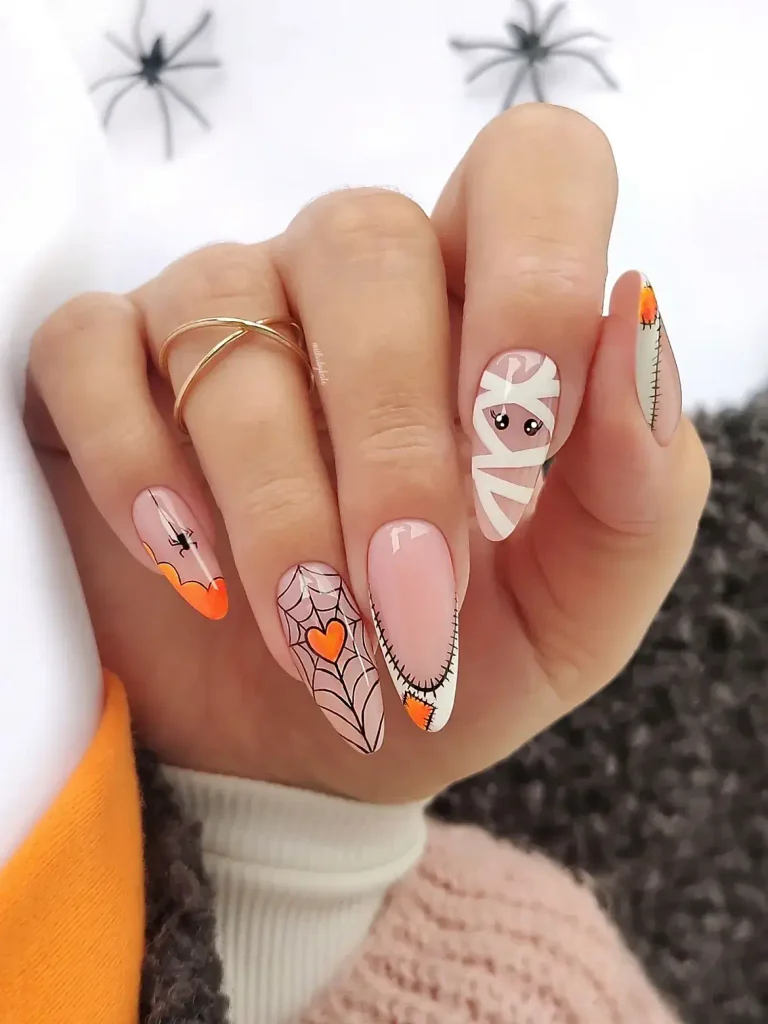 Halloween nails