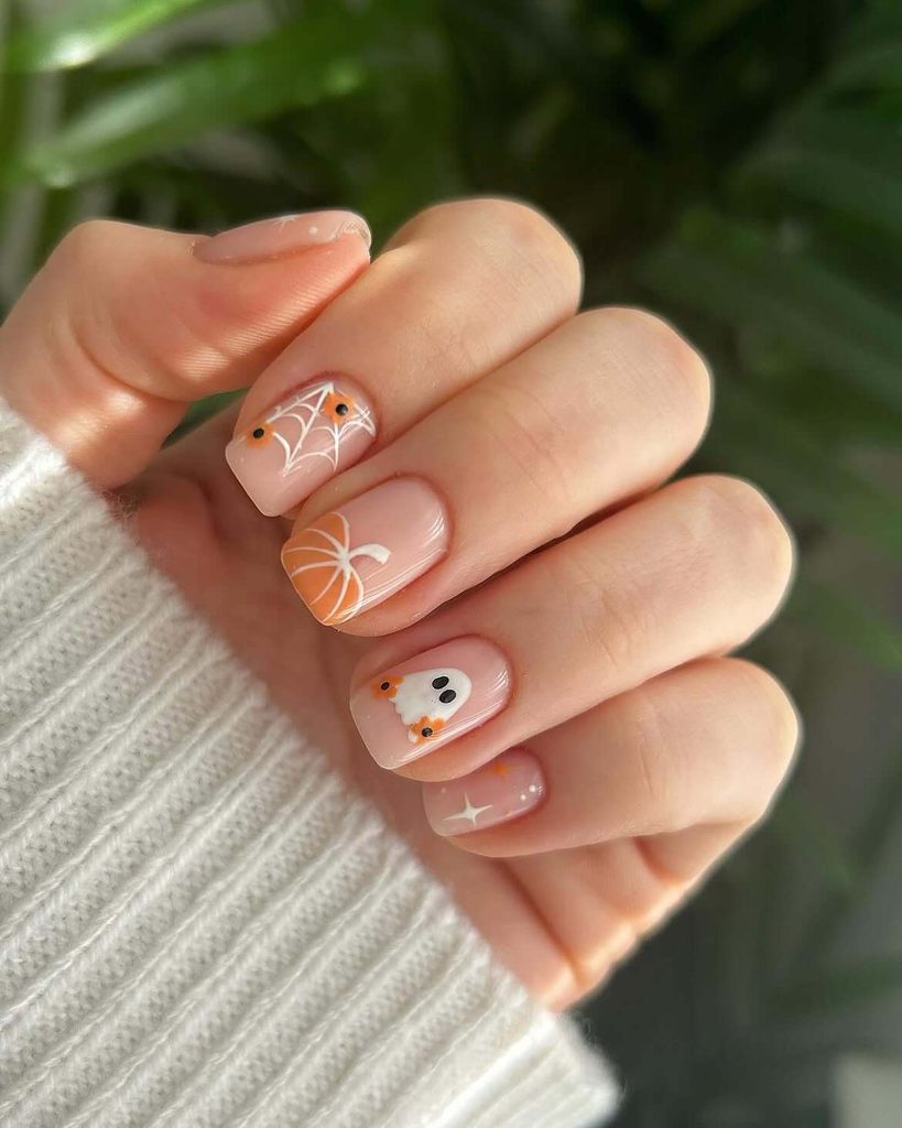 Halloween nails