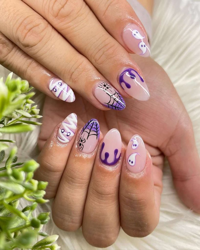 Halloween nails