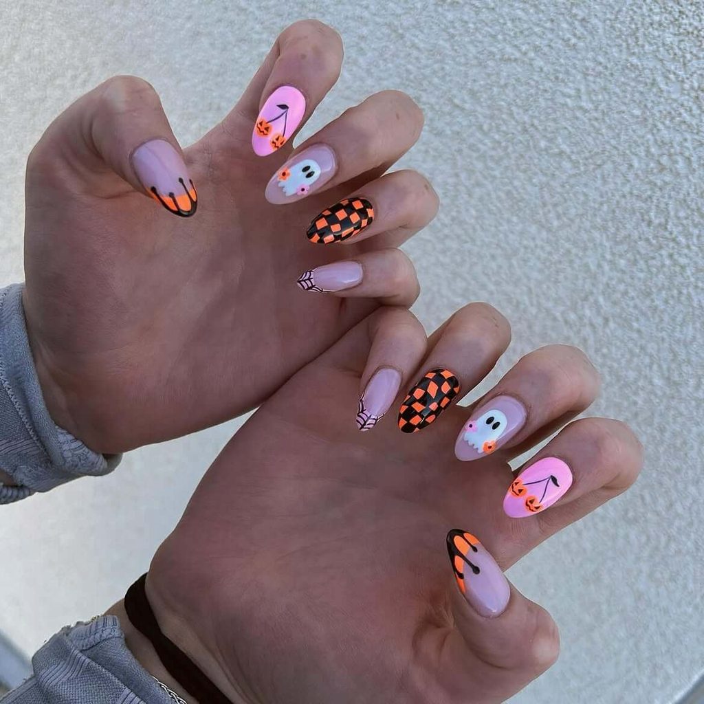 Halloween nails