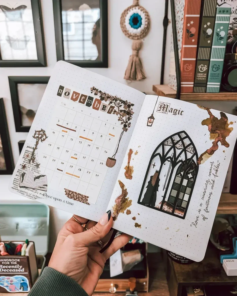 November bullet journal ideas